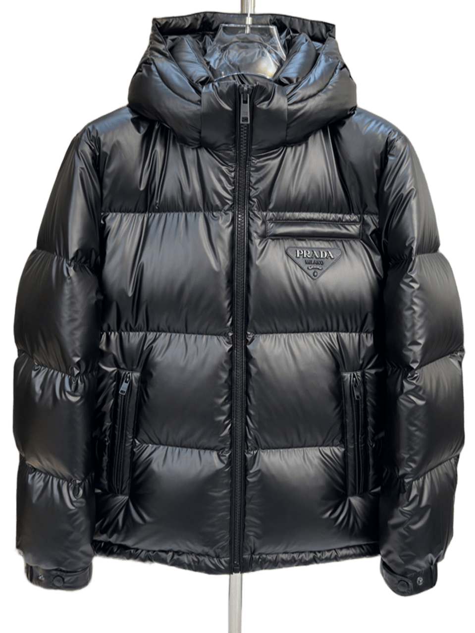 TRIANGLE LOGO PUFFER
