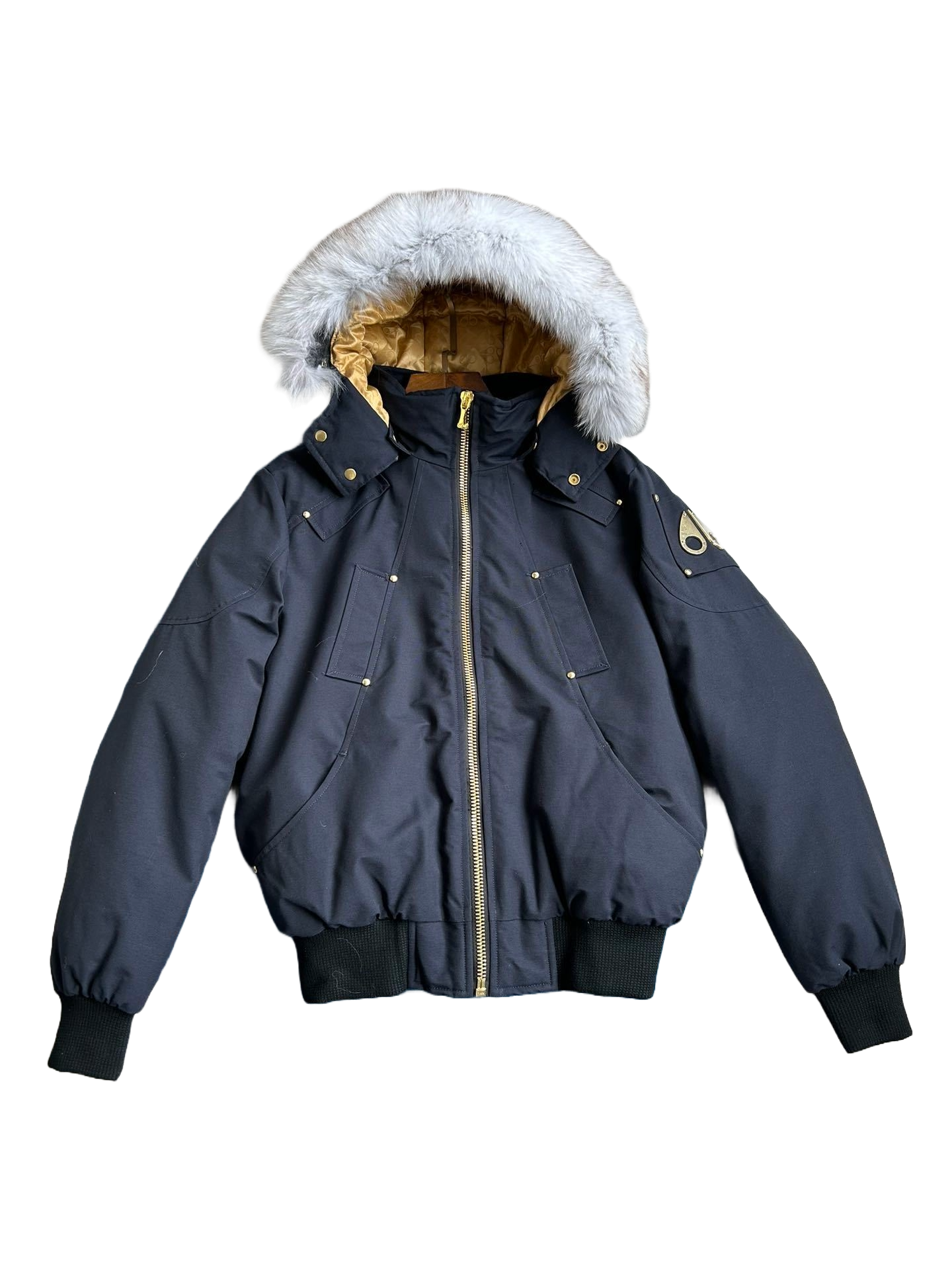 BOMBER WHITE FUR GOLDEN SERIES
