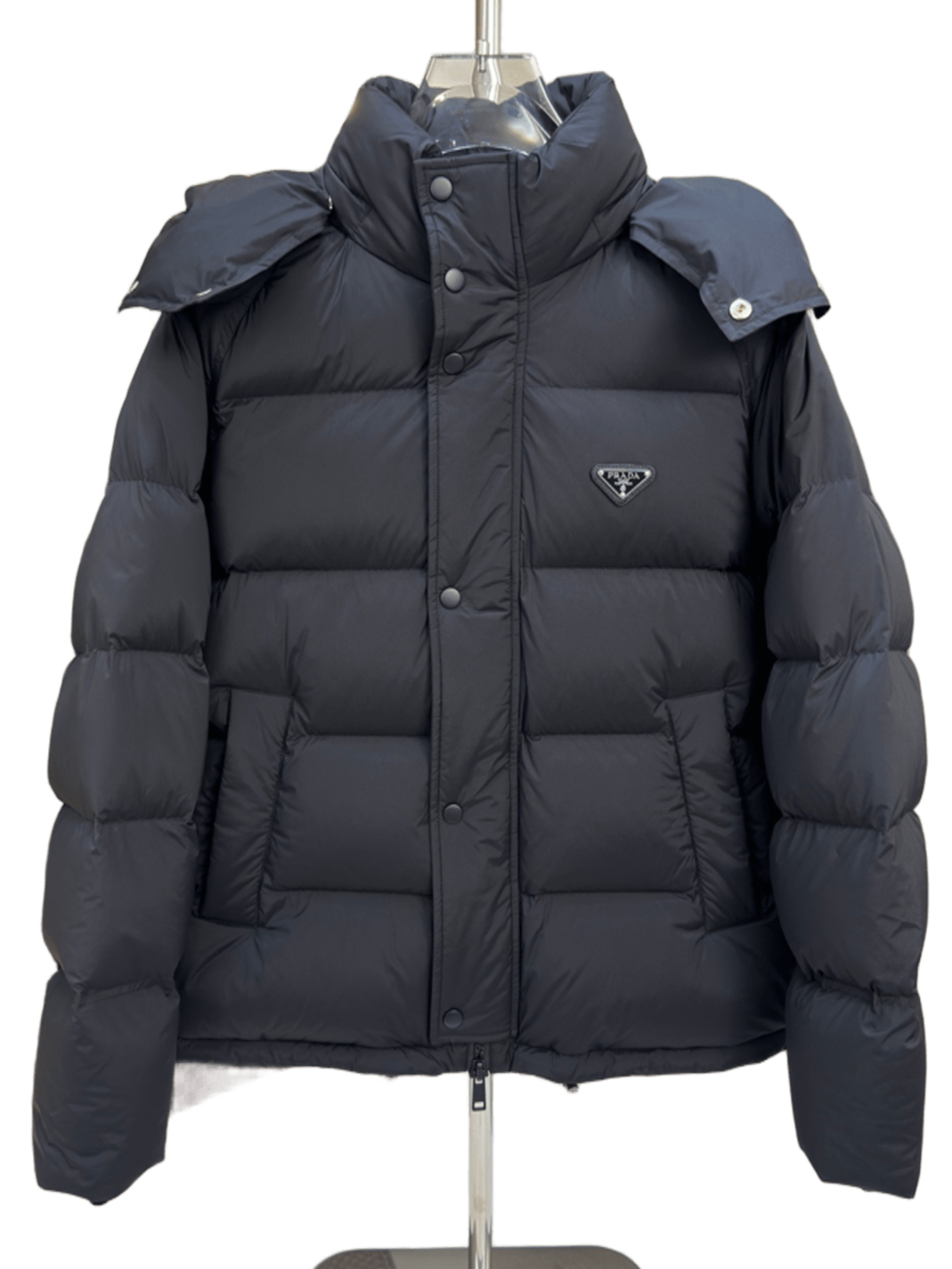 TRIANGLE LOGO PUFFER