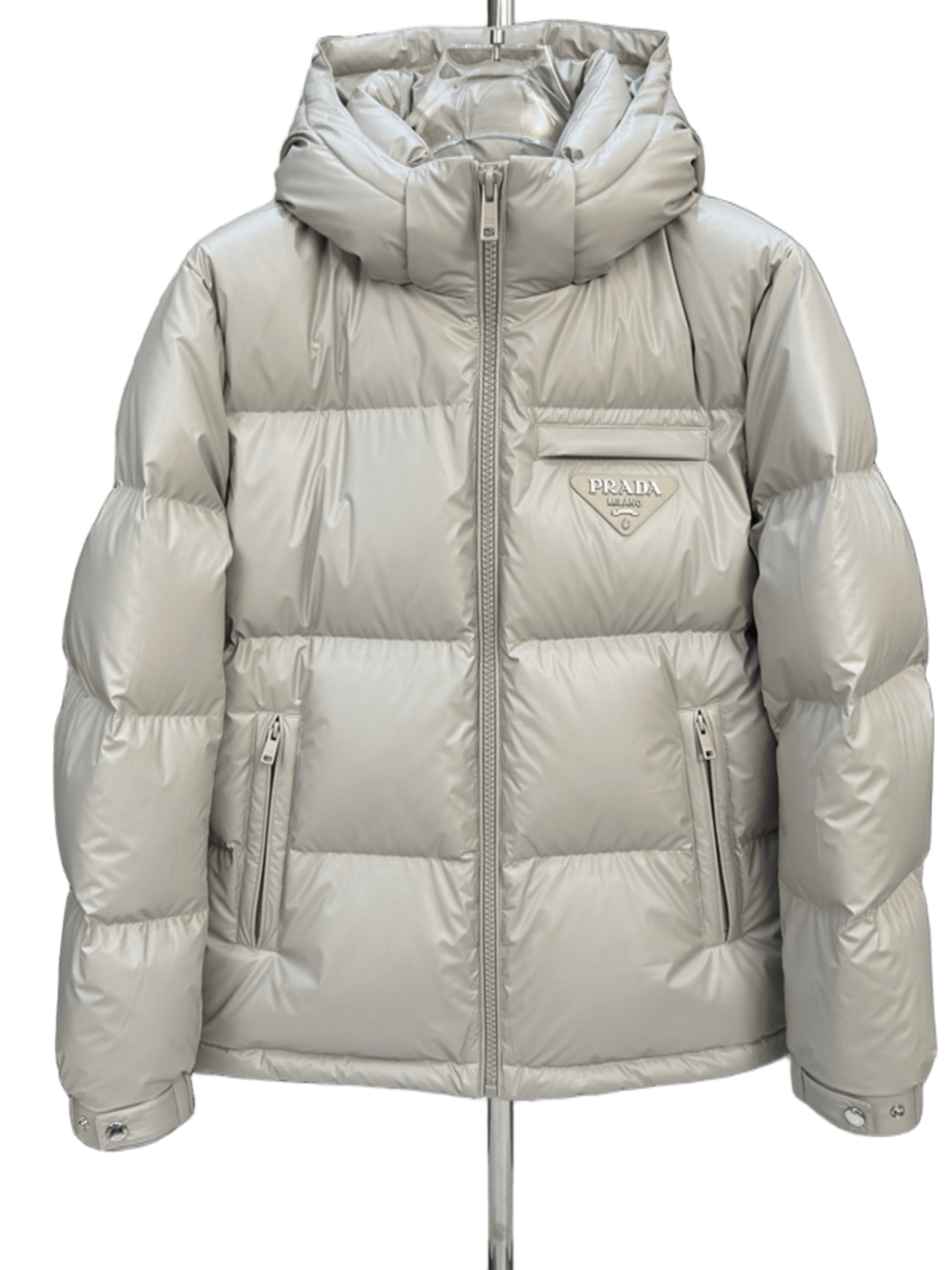 TRIANGLE LOGO PUFFER