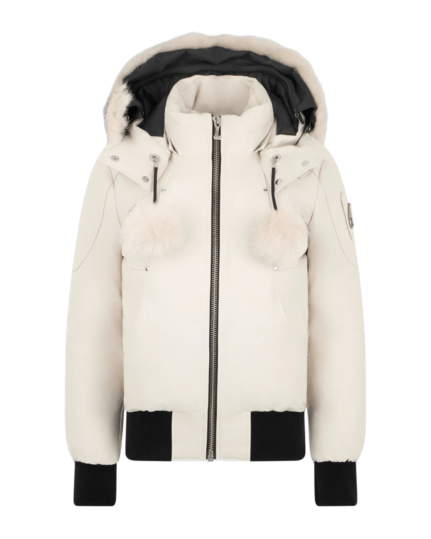 BOMBER WHITE FUR WOMEN